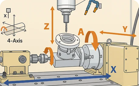 3 Axis Cnc 三轴数控机床 图示 3