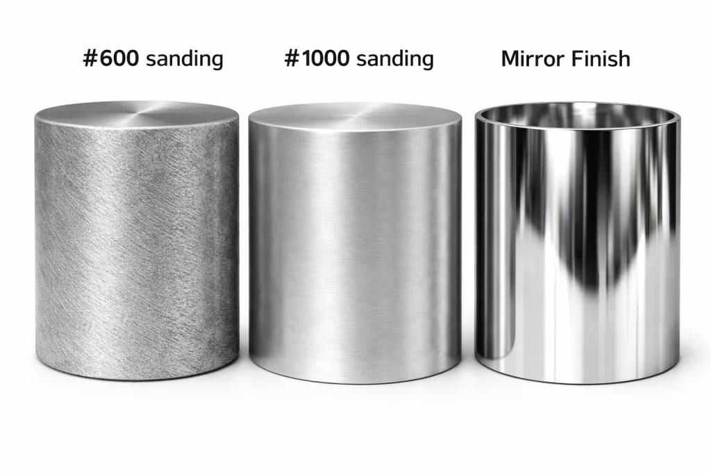#1000 Sanding #1000目抛光 示例1