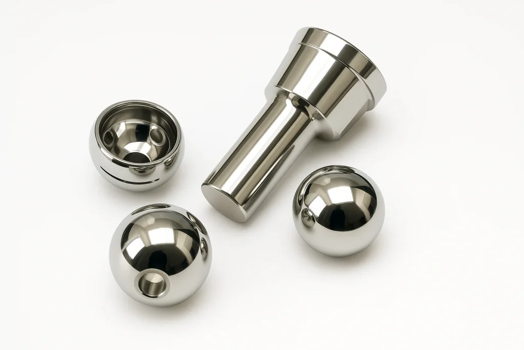 Electropolished (ra 0.8 µm 32 µin) 电解抛光 示例3